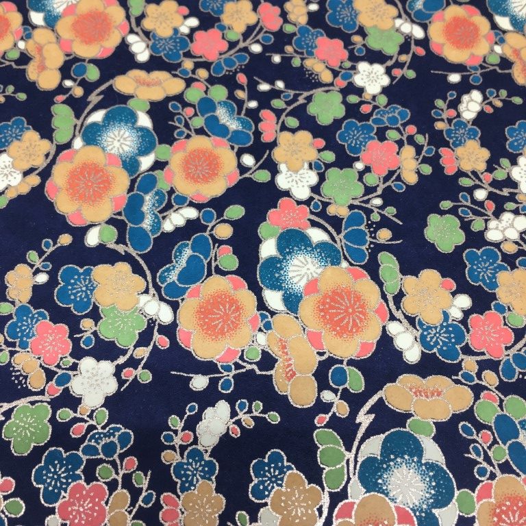 bleuorange (Medium) washi yuzen