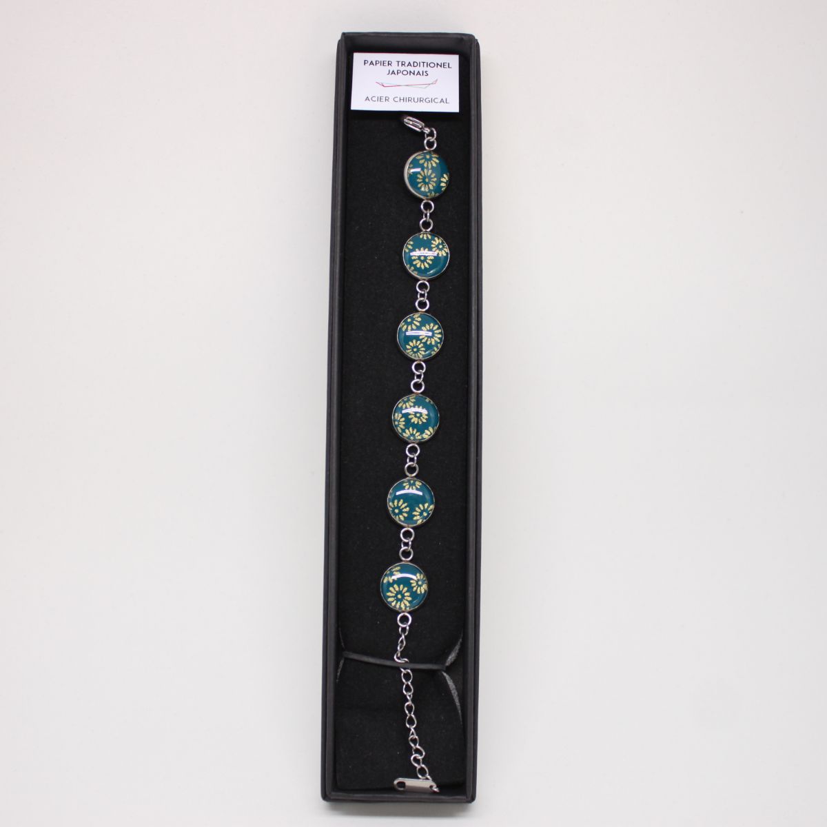 bo-032 bracelet washi cabochon